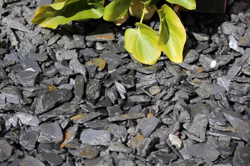 Dark Slate Chippings 20mm - 800kg Bulk Bag - Armstrong Cheshire