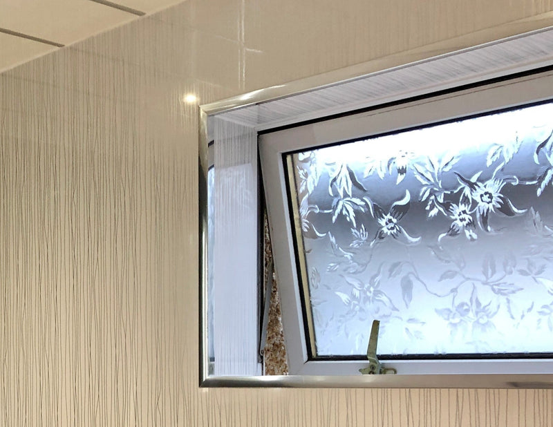 Finishing Profiles For 8mm And 10mm Wetwall Panels PVC Trims White Or Silver 2.7m Long