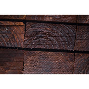 Feather Edge Fencing Boards Pressure Treated Brown 125mm - Armstrong Cheshire
