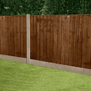 Feather Edge Fencing Boards Pressure Treated Brown 150mm - Armstrong Cheshire