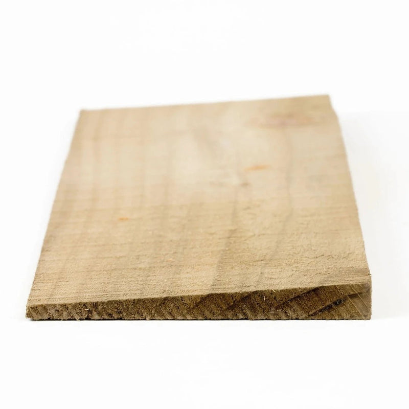 Feather Edge Fencing Boards Pressure Treated Green 125mm - Armstrong Cheshire