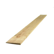 Feather Edge Fencing Boards Pressure Treated Green 125mm - Armstrong Cheshire