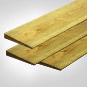 Feather Edge Fencing Boards Pressure Treated Green 150mm - Armstrong Cheshire