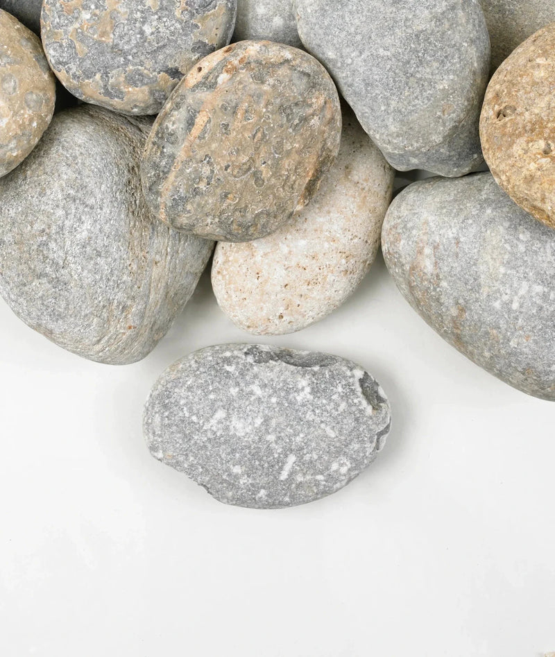 Granite Grey River Cobbles 60-120mm - Armstrong Cheshire