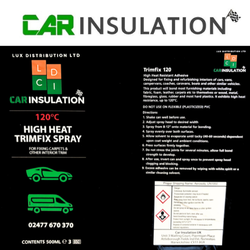 Automotive Spray Glue, High Temperature Resistant Adhesive