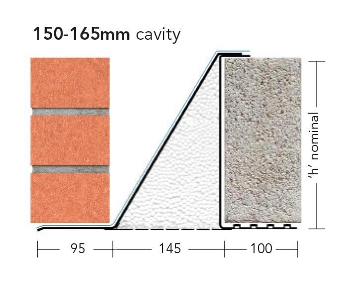 IG  L5/150 Cavity Wall Lintel - Armstrong Cheshire