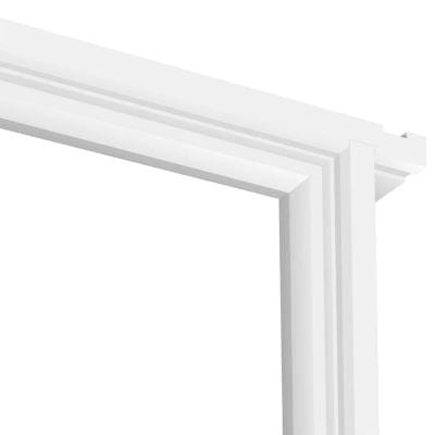 Fire Door Lining Set White Primed Trenched Pretrenched Reversible Head FD30