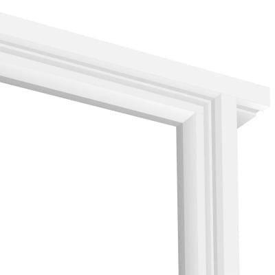 Fire Door Lining Set FD30 Universal White Primed Pre Grooved 15x4mm Intumescent