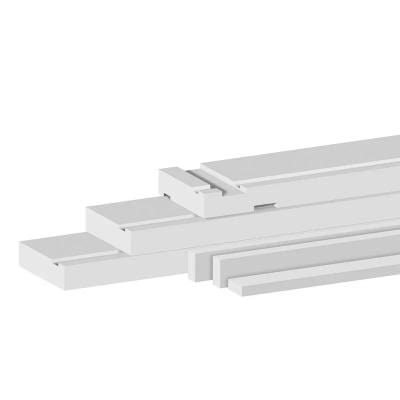 Fire Door Lining Set White Primed Trenched Pretrenched Reversible Head FD30