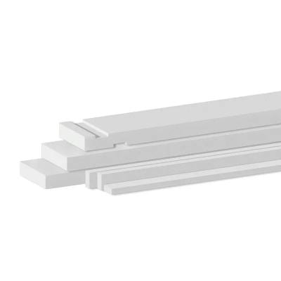 Trenched White Primed Door Lining Set For Joiners Reversible