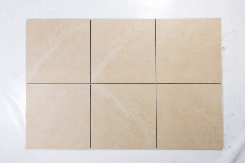 Luzia Porcelain Paving  Polar Ivory Outdoor Tiles - Armstrong Cheshire