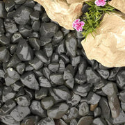Midnight Granite 60-120mm Decorative Cobbles - Armstrong Cheshire