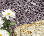 Plum Welsh Slate Chippings 20mm 25/50kg 20kg Bags - Armstrong Cheshire