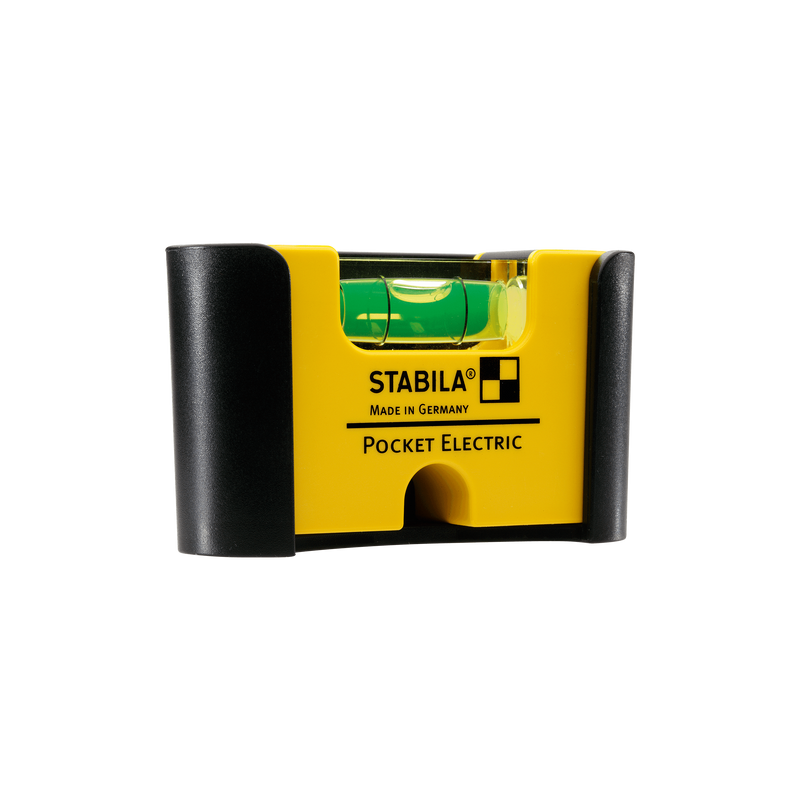 Stabila Pocket Electric Spirit Level Magnetic Hold Screwdriver Channel For Electricians