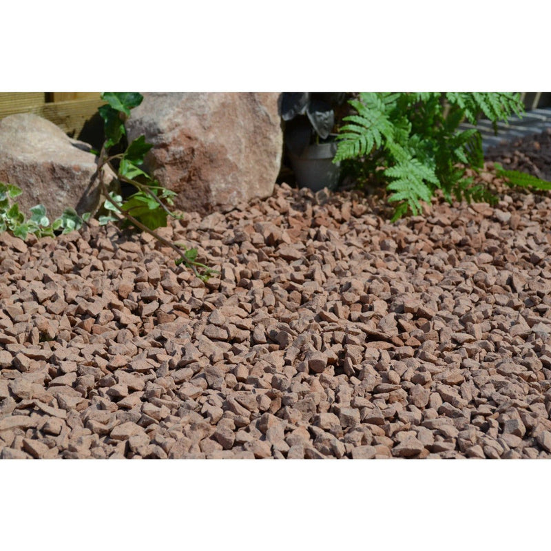 Rose Pink Chippings 20kg Bag Pallet of 49 - Armstrong Cheshire