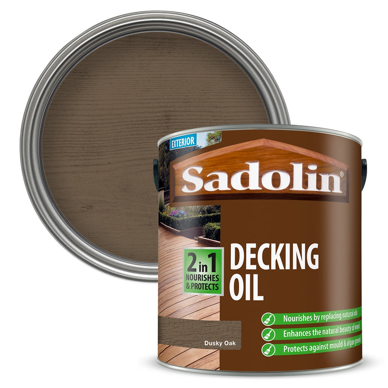 Sadolin 2 In 1 Decking Oil - 2.5 L - Armstrong Cheshire