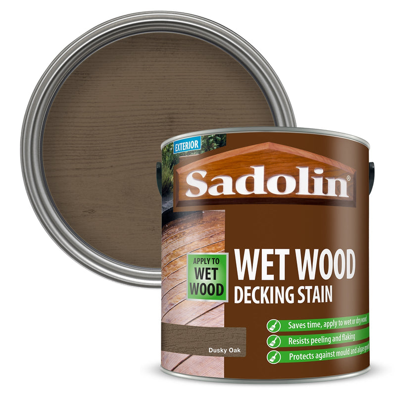 Sadolin Wet Wood Deck Stain - 2.5 L - Armstrong Cheshire